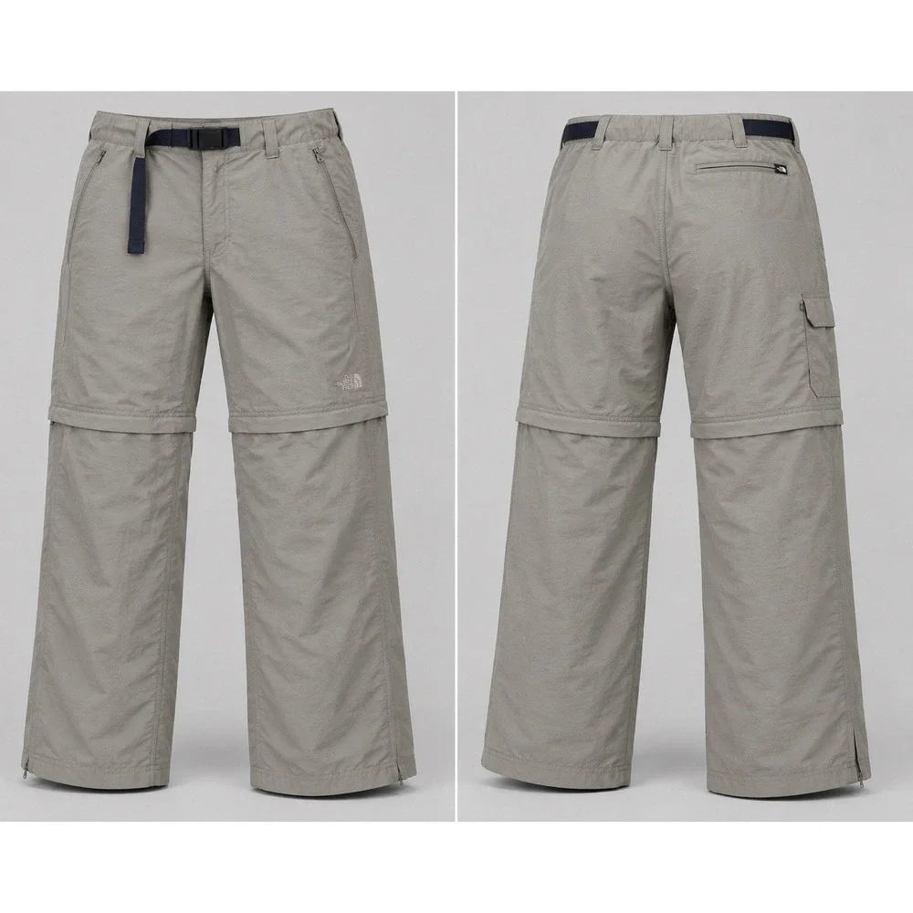 The North Face Convertible Cargo Pants Men's 36 Hiking TAN